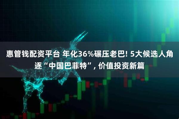 惠管钱配资平台 年化36%碾压老巴! 5大候选人角逐“中国巴菲特”, 价值投资新篇