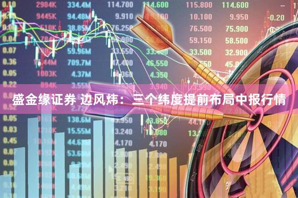 盛金缘证券 边风炜：三个纬度提前布局中报行情